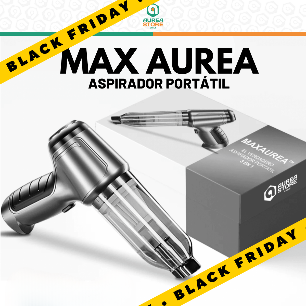 Aspirador Portátil MaxAurea™️ + 4 Boquillas Exclusivas! (🔥PRE - BLACK FRIDAY 🔥)