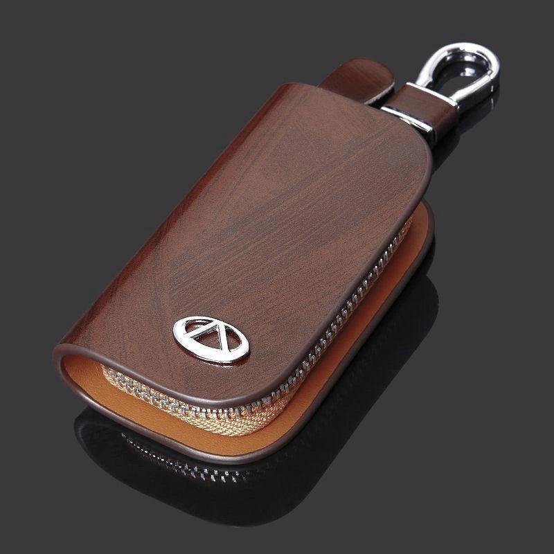 Estuche de Cuero Para Llave del Auto - AureaLux