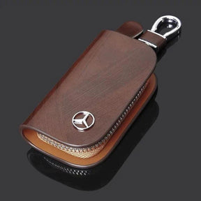 Estuche de Cuero Para Llave del Auto - AureaLux