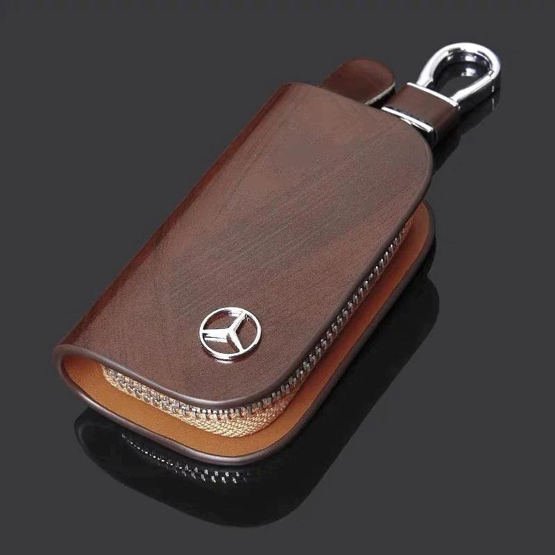 Estuche de Cuero Para Llave del Auto - AureaLux