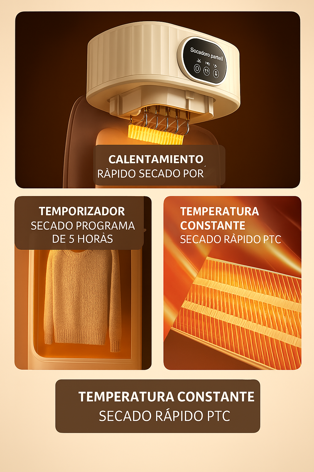 RoppiDry™: La Secadora Portátil que Seca tu Ropa en Minutos, Sin Importar el Clima