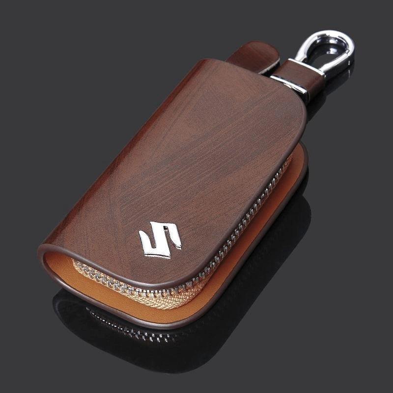 Estuche de Cuero Para Llave del Auto - AureaLux