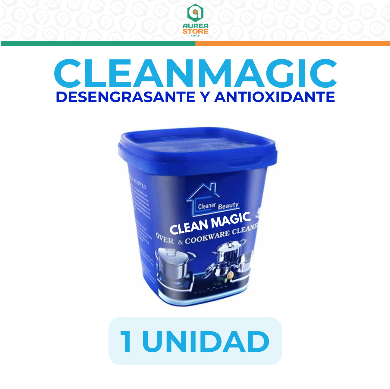 Pasta Para Limpiar Ollas Y Metáles | CleanMagic