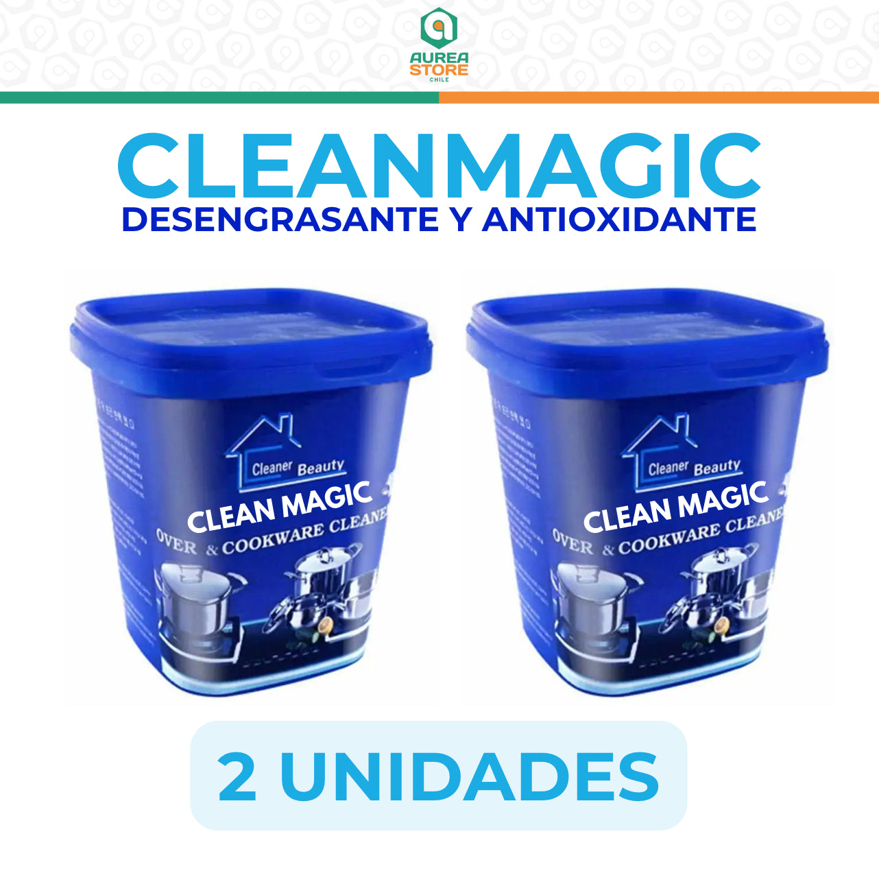 Pasta Para Limpiar Ollas Y Metáles | CleanMagic