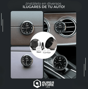 [COMPRA 1 LLEVATE 2] Mini Reloj Vintage Automotivo Personalizado - AureaClock 2.0™