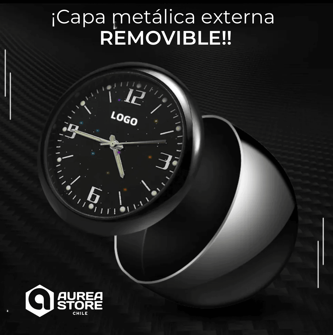 [COMPRA 1 LLEVATE 2] Mini Reloj Vintage Automotivo Personalizado - AureaClock 2.0™