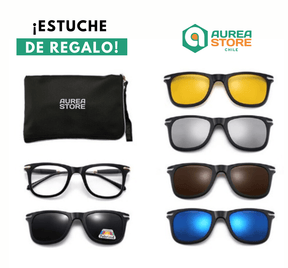 Lentes de Sol Polarizados 6 en 1 | AUREALENS + ESTUCHE DE REGALO!