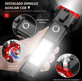 Linterna Táctica Militar 4 EN 1 |  LightingPro [🔥 COMPRA 1 LLEVATE 2 🔥]