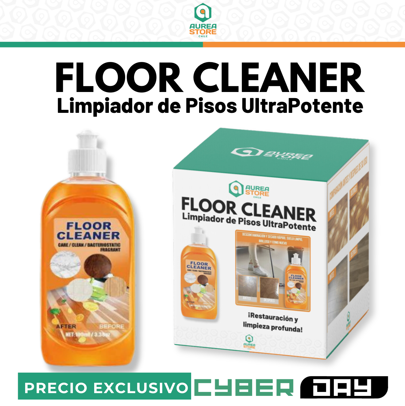 Limpiador de Pisos | FloorCleaner Aurea [🔥 CYBER DAY 🔥]