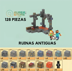 Blocos Magnéticos Minecraft® - Vários Modelos