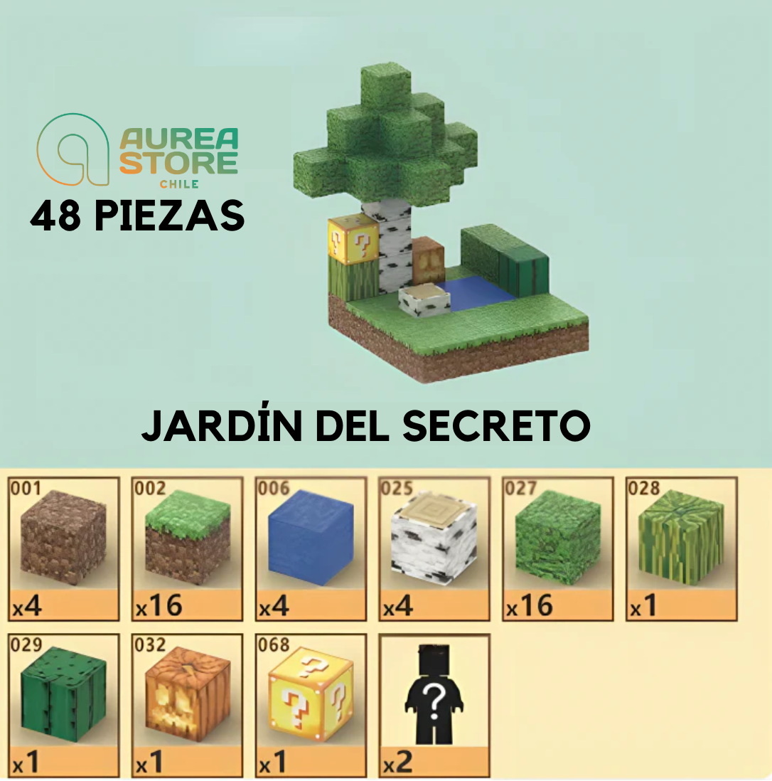 Blocos Magnéticos Minecraft® - Vários Modelos