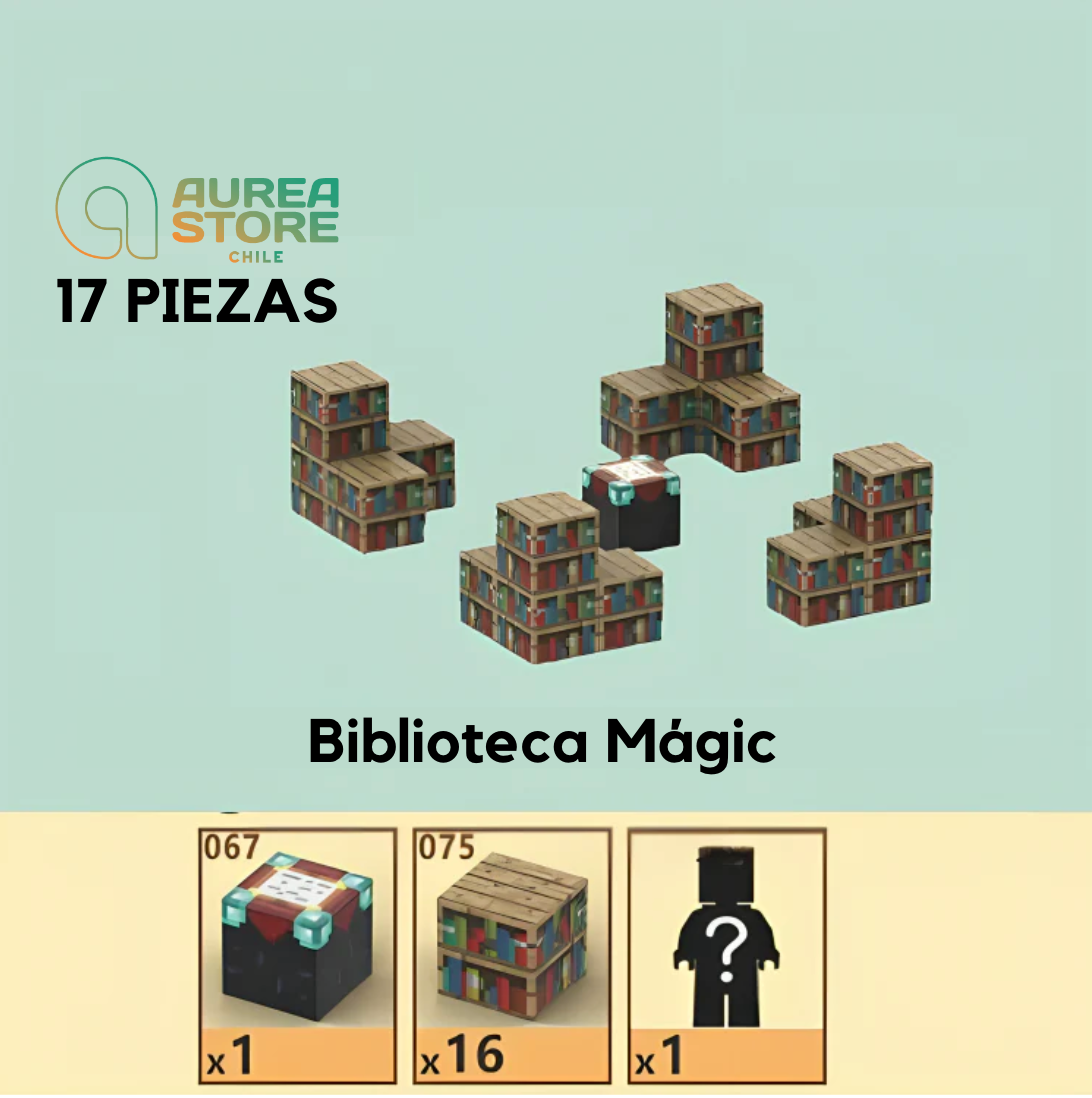 Blocos Magnéticos Minecraft® - Vários Modelos