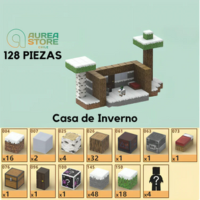 Blocos Magnéticos Minecraft® - Vários Modelos