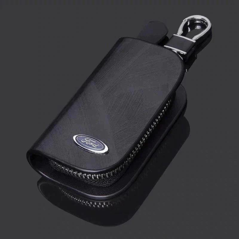 Estuche de Cuero Para Llave del Auto - AureaLux