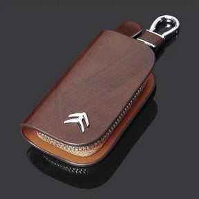 Estuche de Cuero Para Llave del Auto - AureaLux