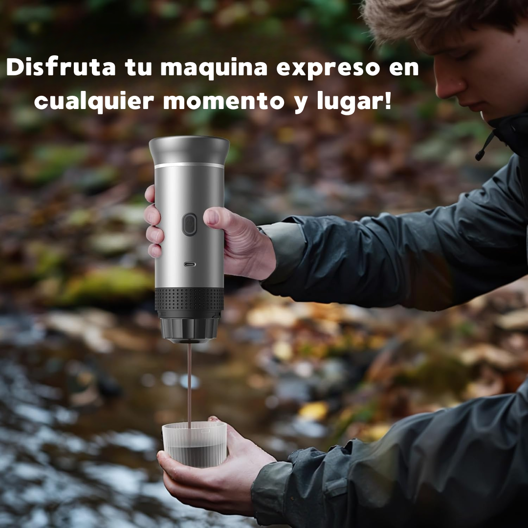 ☕️ GoCaffé™ | Tu café perfecto, donde quieras, Tu Cafetera Portátil