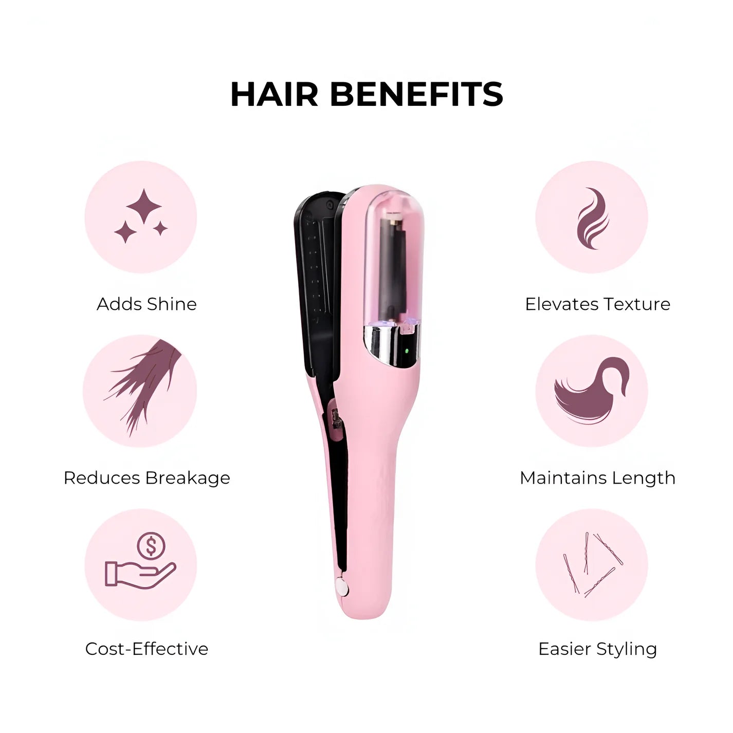 Cortador Profesional de Puntas Abiertas | HairTrimmer -  La Solución para Puntas Abiertas y Cabello Suave