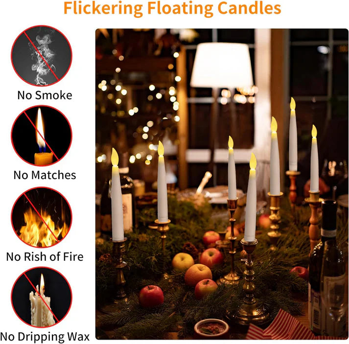 Velas Mágicas Flotantes | VelaFlame™